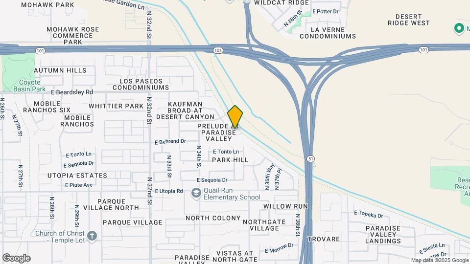3510 E Marco Polo Rd Map and Location Details