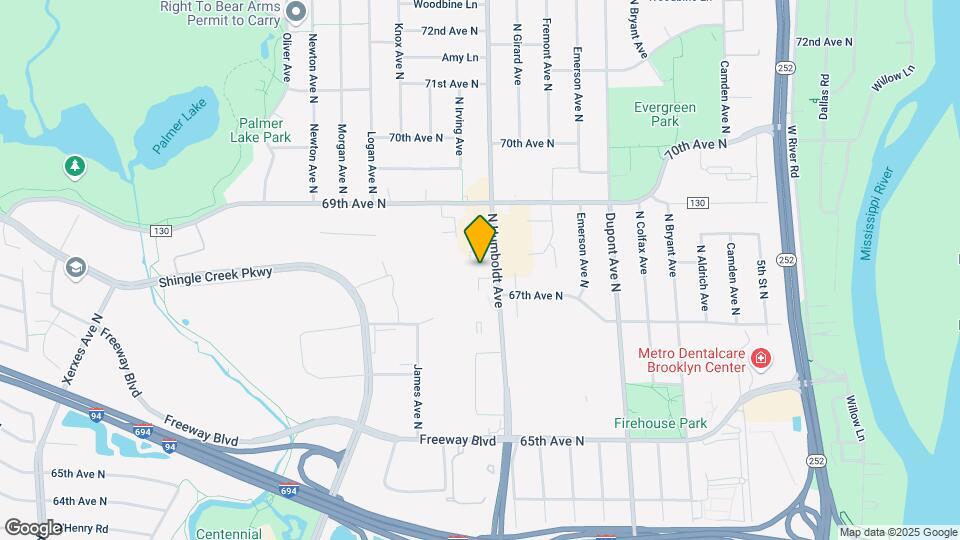 6737 Humboldt Ave N Mapa y Detalles de la Ubicación