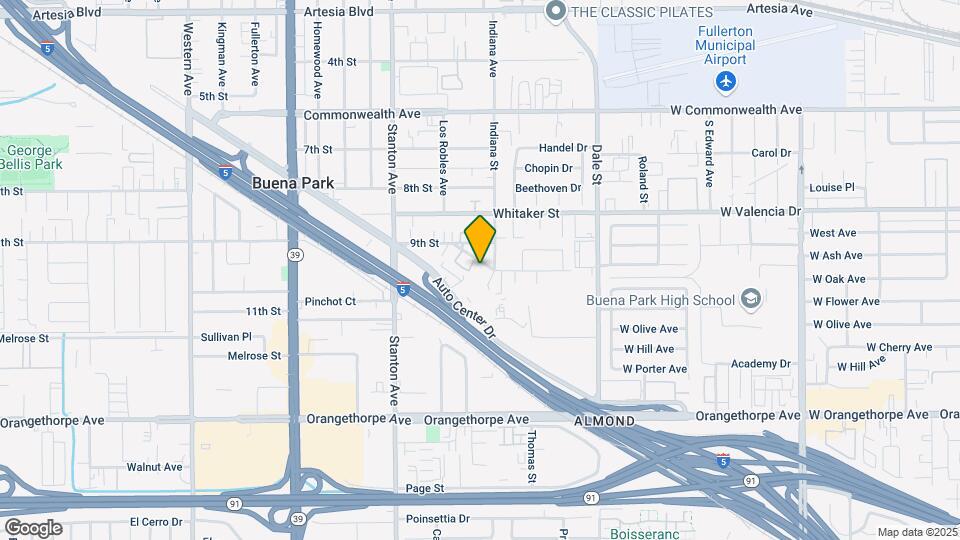 8208 California St Map and Location Details