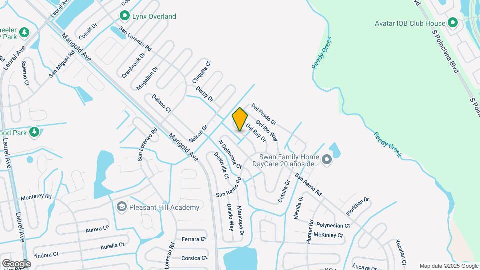 718 Del Prado Dr Map and Location Details