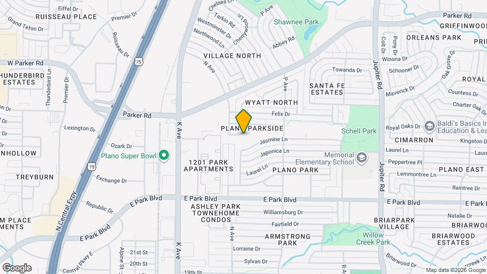 1428 Camelia Dr Map and Location Details