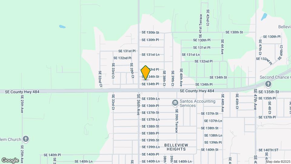 3661 SE 134th Pl Map and Location Details