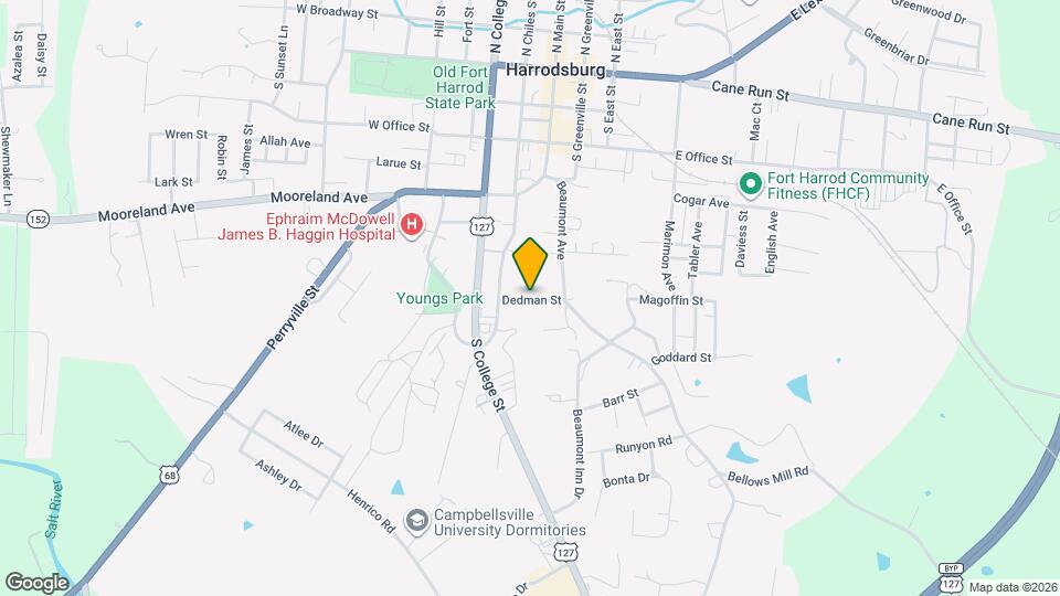 155 Dedman St Map and Location Details