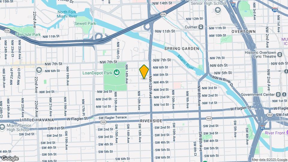 1243 NW 4th St Mapa y Detalles de la Ubicación