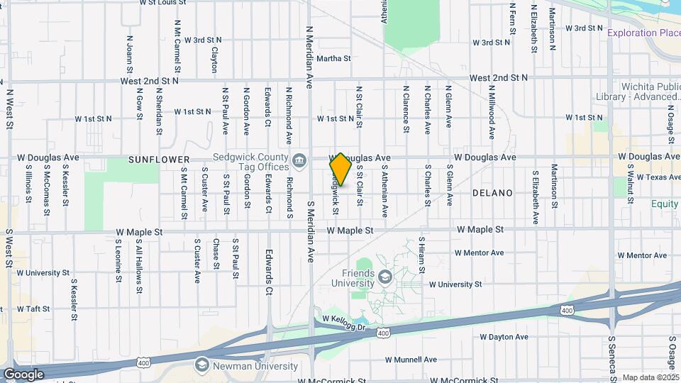 148 S Sedgwick St Map and Location Details