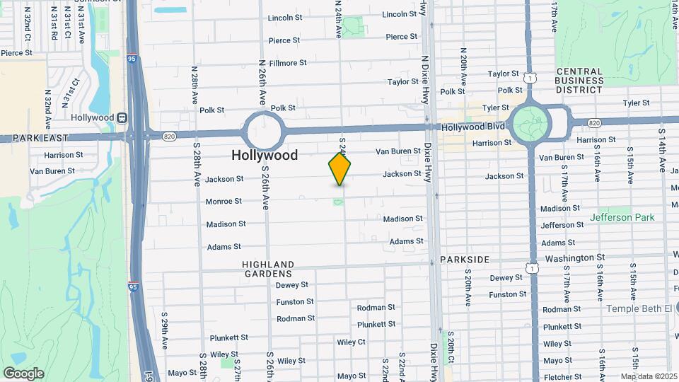 422 S 24th Ave Map and Location Details