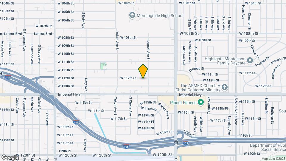 3320 W 112th St Map and Location Details