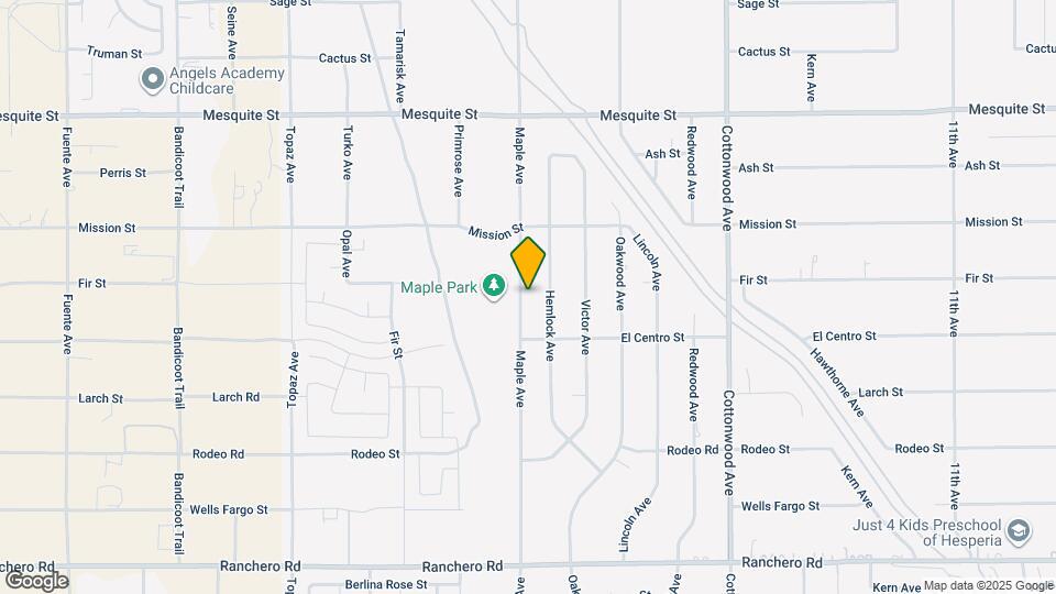 7775 Maple Ave Map and Location Details
