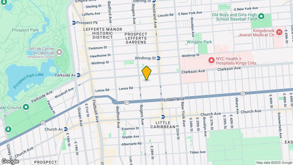 223 Lenox Rd Mapa y Detalles de la Ubicación