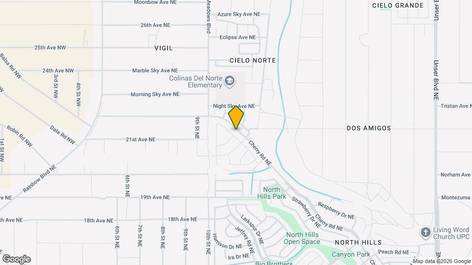 2257 High Desert Cir NE Map and Location Details