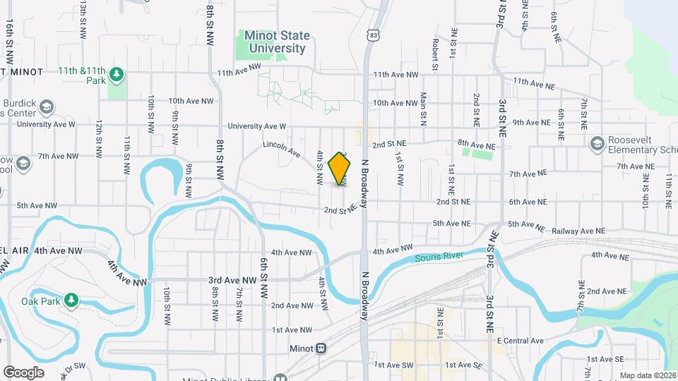 519 3rd St NW Map and Location Details