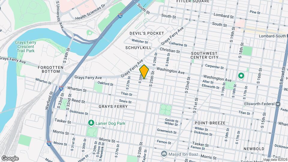 2529 Federal St Map and Location Details