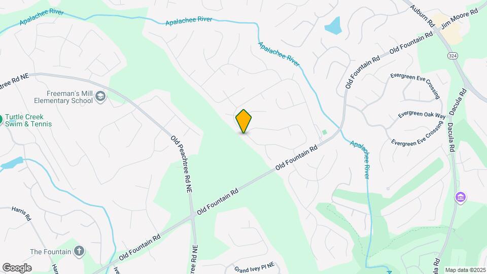 1715 Heatherton Rd Map and Location Details