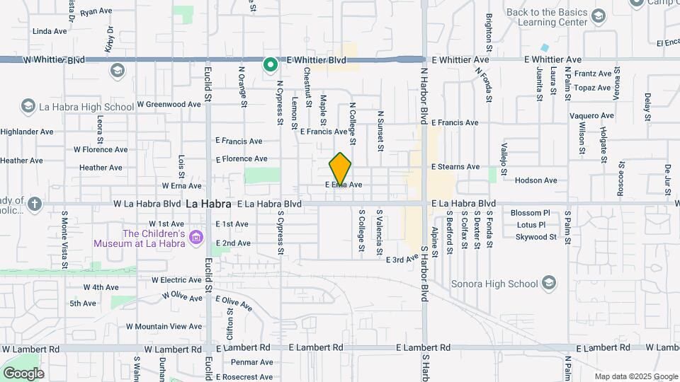 704 E Erna Ave Map and Location Details