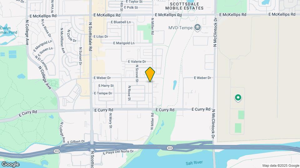 1326 N Miller Rd Mapa y Detalles de la Ubicación