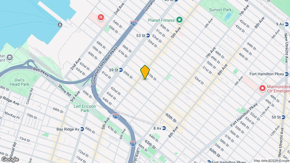 524 58th St Mapa y Detalles de la Ubicación