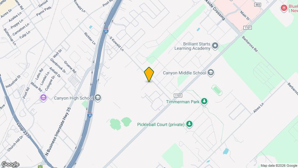 1786 Tristan Trl Map and Location Details