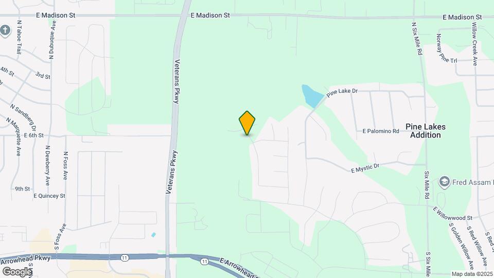 509 N Wildcat Dr Map and Location Details