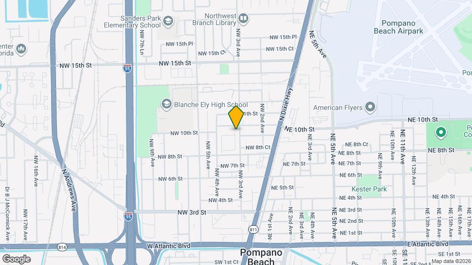 926 NW 3rd Terrace Map and Location Details