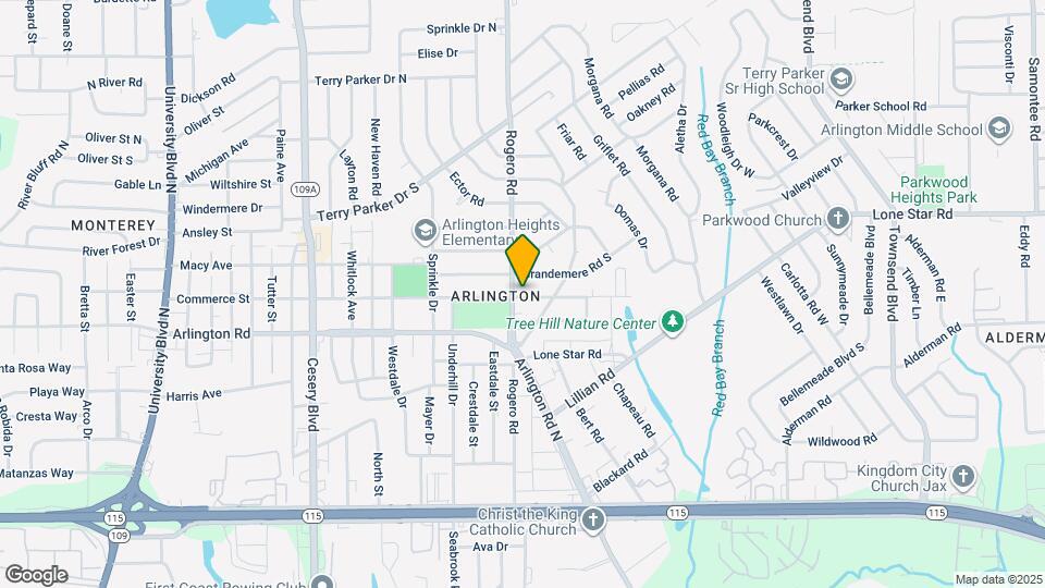 6701 Ryance Rd Map and Location Details