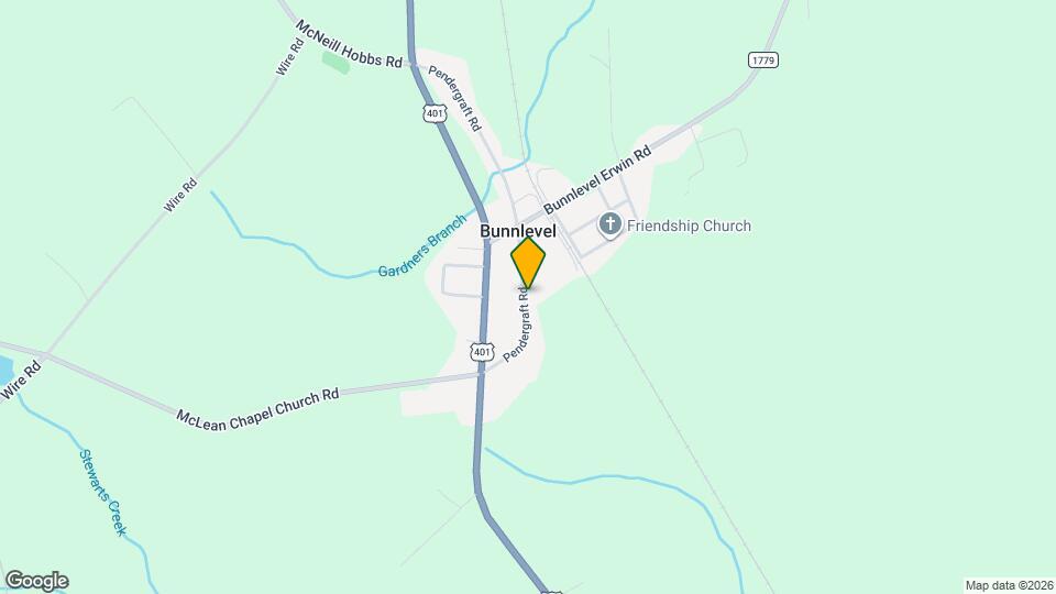 597 Pendergraft Rd Map and Location Details