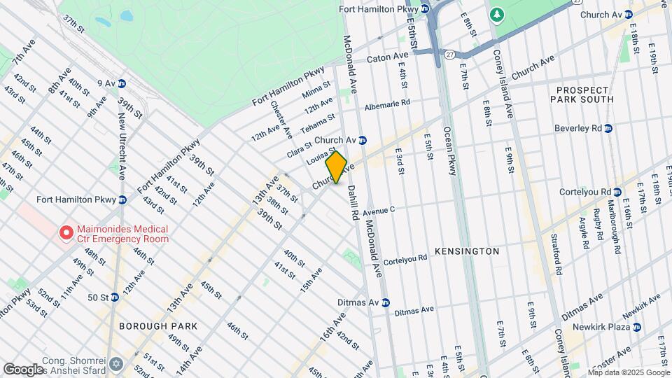 1411 35th St Map and Location Details
