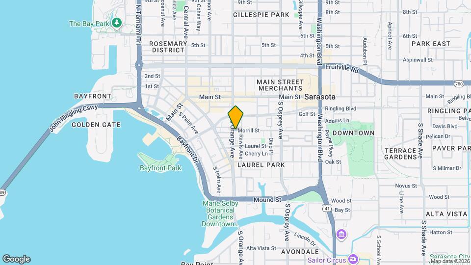 The Reserve Sarasota Mapa y Detalles de la Ubicación