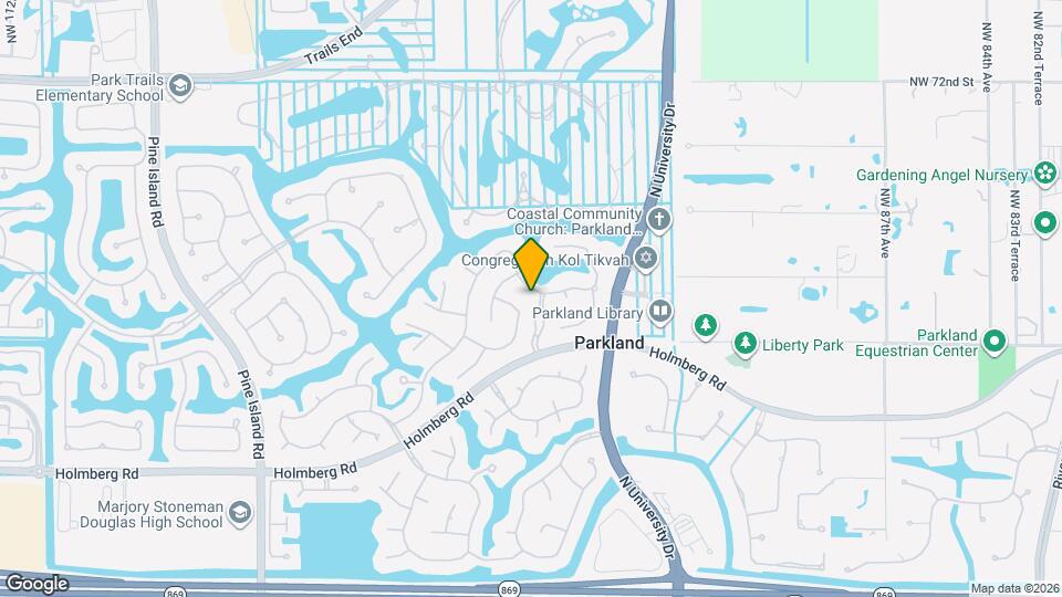 9724 NW 66th Pl Mapa y Detalles de la Ubicación