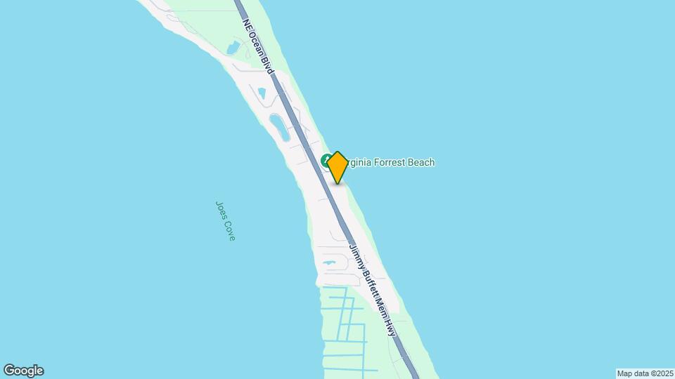 1871 NE Ocean Blvd Map and Location Details