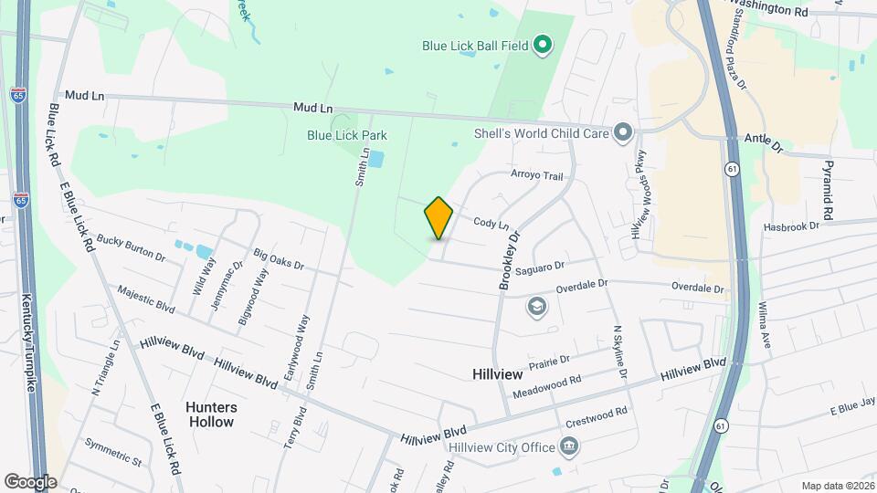 129 Arroyo Trail Map and Location Details