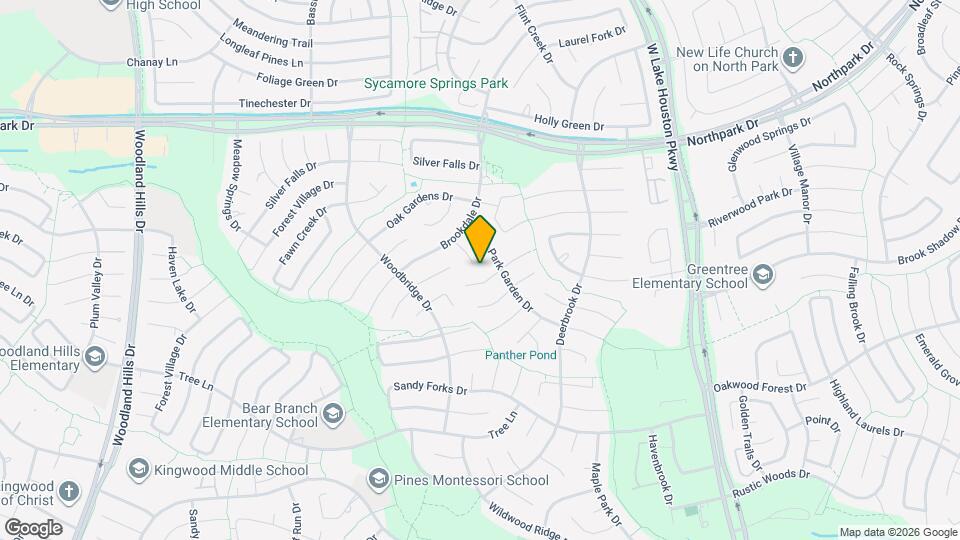 2931 Valley Rose Dr Map and Location Details