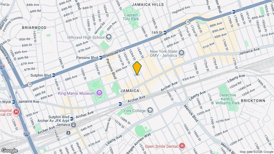 89-61-8162 162nd St Map and Location Details