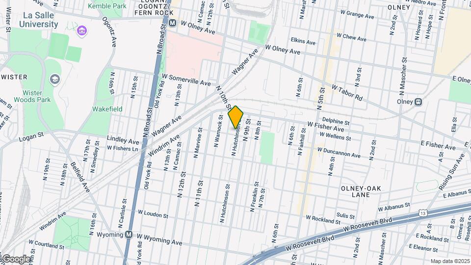 917 W Duncannon Ave Map and Location Details