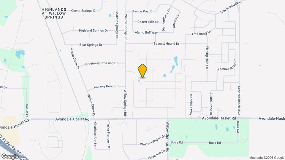 1632 Escondido Dr Map and Location Details