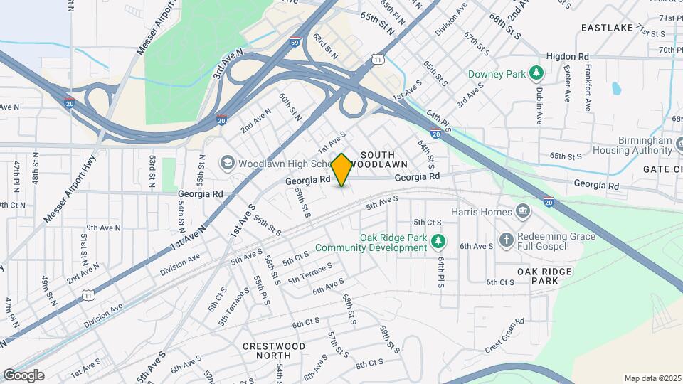 222 59th Way S Map and Location Details