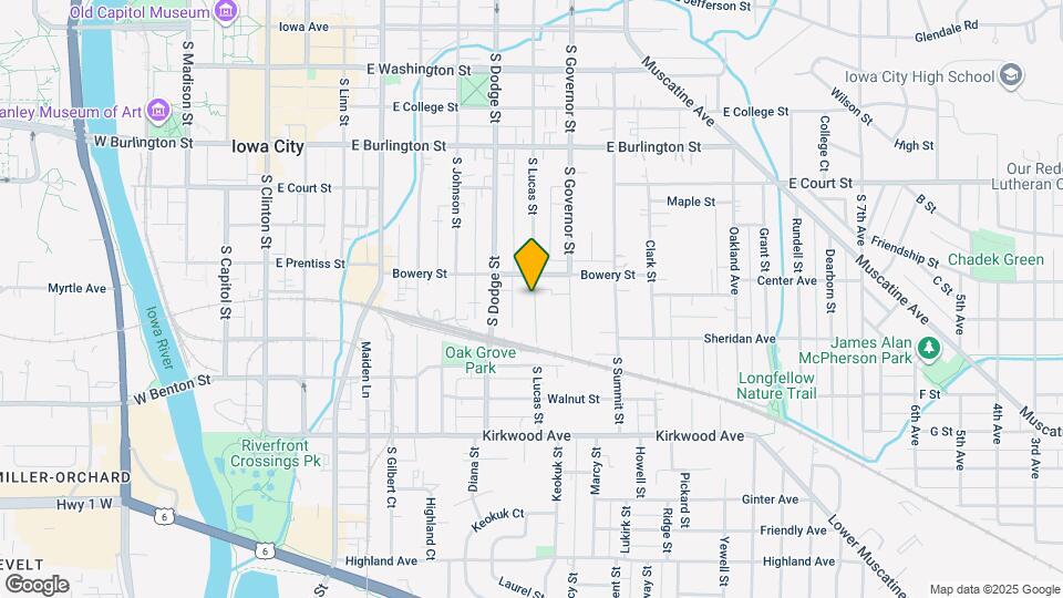 623 S Lucas St, Unit 625 Map and Location Details