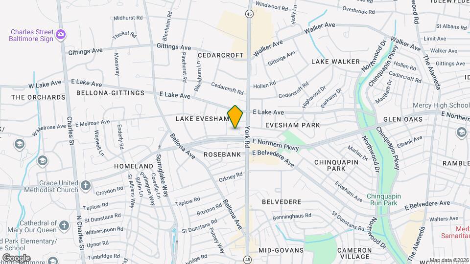 426 Evesham Ave Map and Location Details