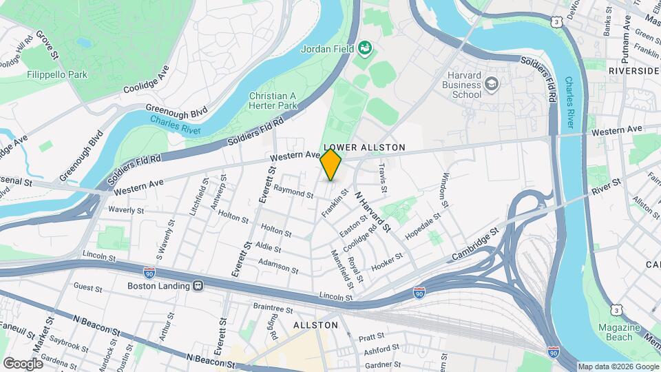 16 Mead St, Unit 1A Map and Location Details