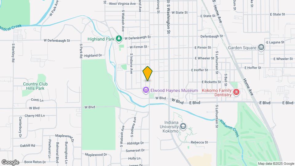 1901 S Webster St Map and Location Details