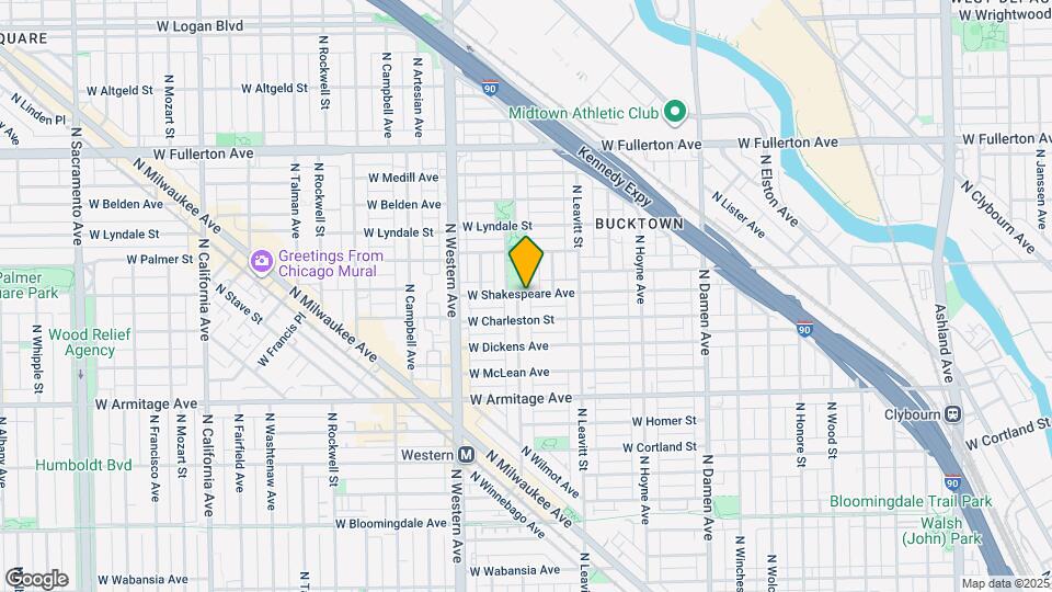 2255 W Shakespeare Ave Mapa y Detalles de la Ubicación