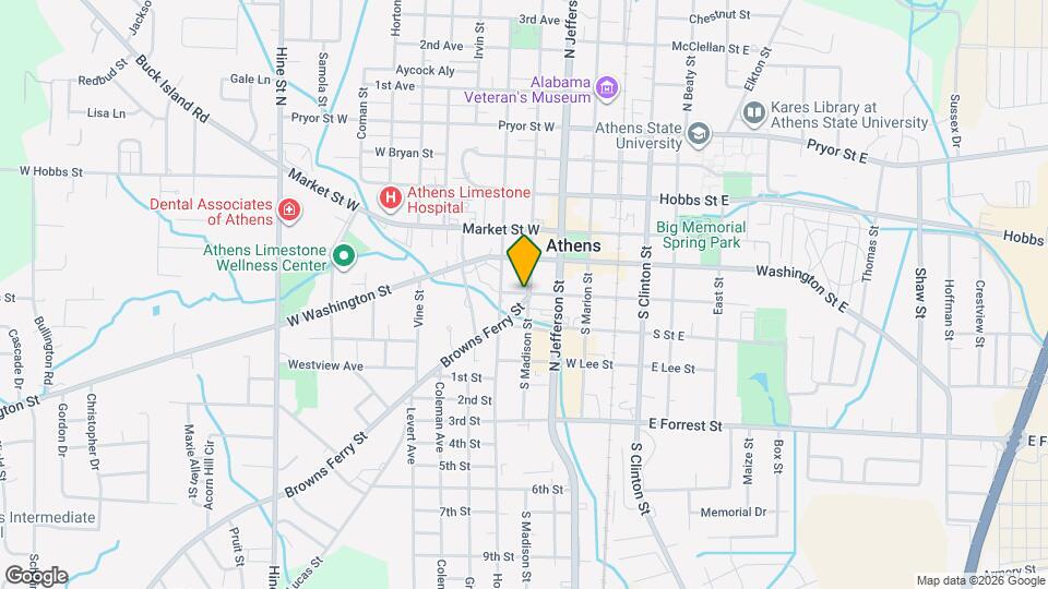 314 Browns Ferry St Map and Location Details