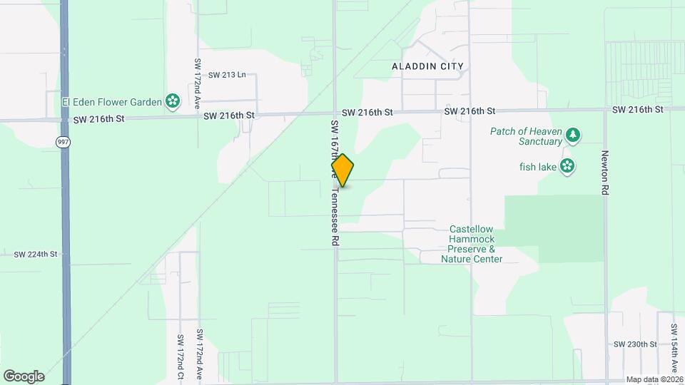 22065 SW 167th Ave Map and Location Details