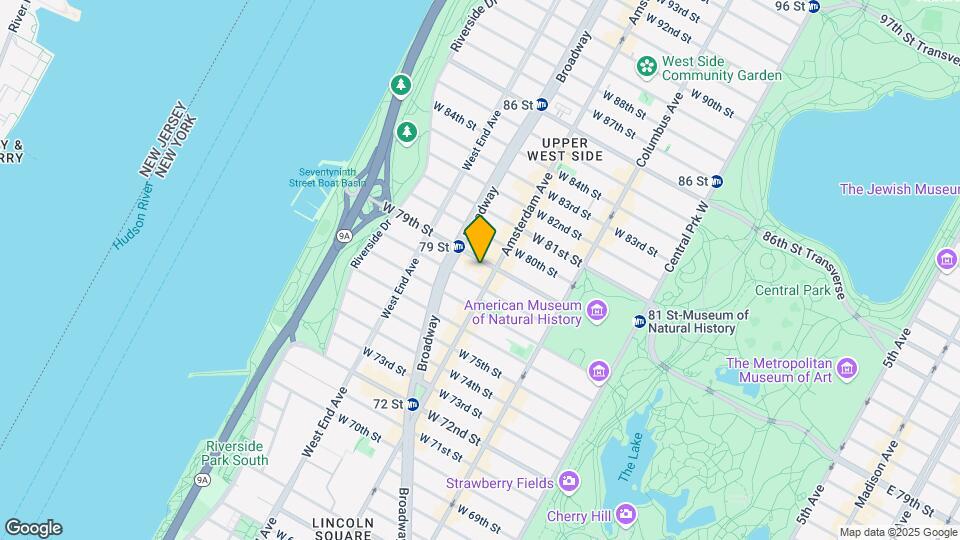 206 W 79 St Map and Location Details