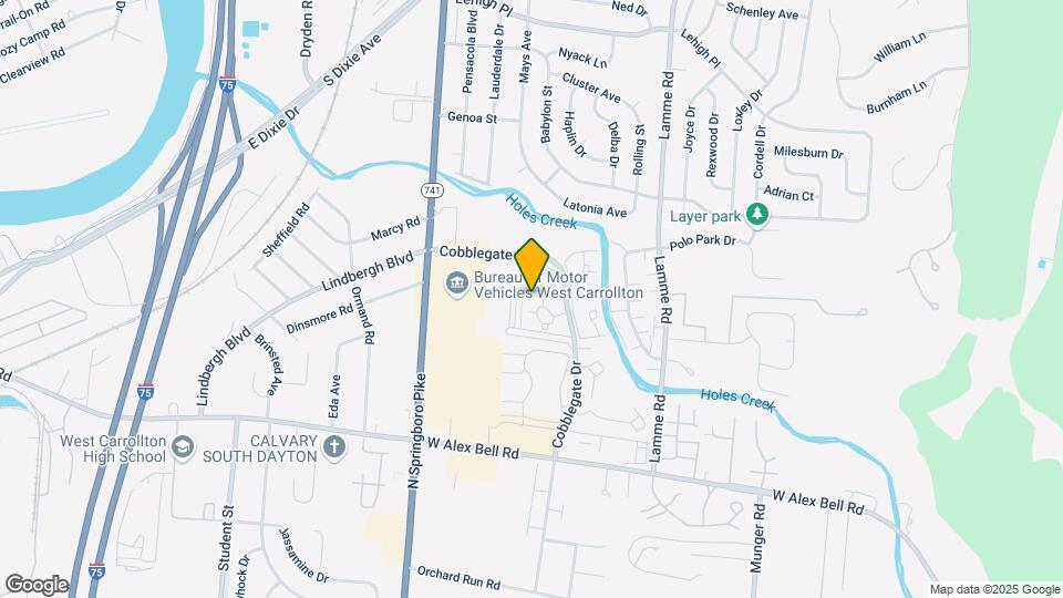 CREEKSIDE VILLAS Map and Location Details