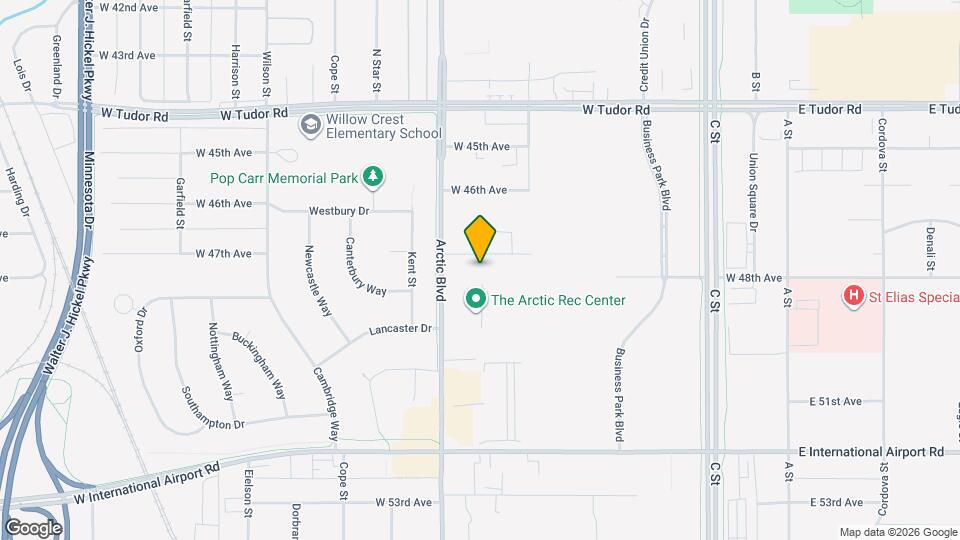 700 W 47th Ave, Unit #2 Mapa y Detalles de la Ubicación