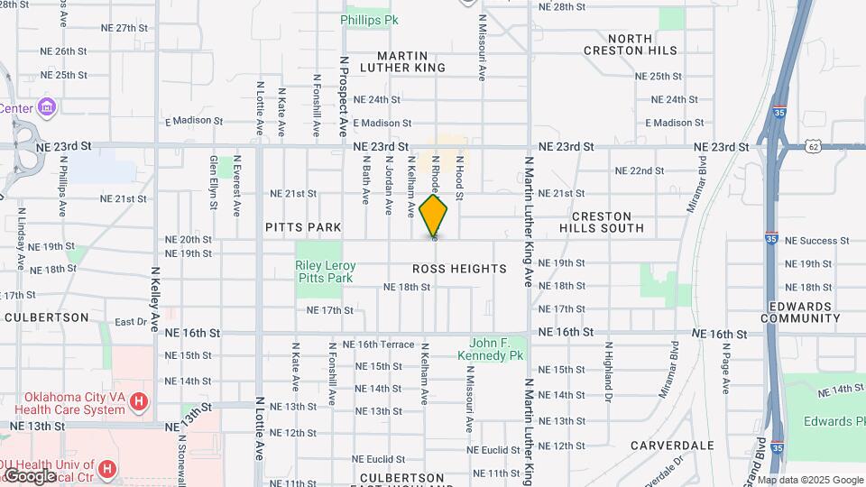 1722 NE 20th St Map and Location Details