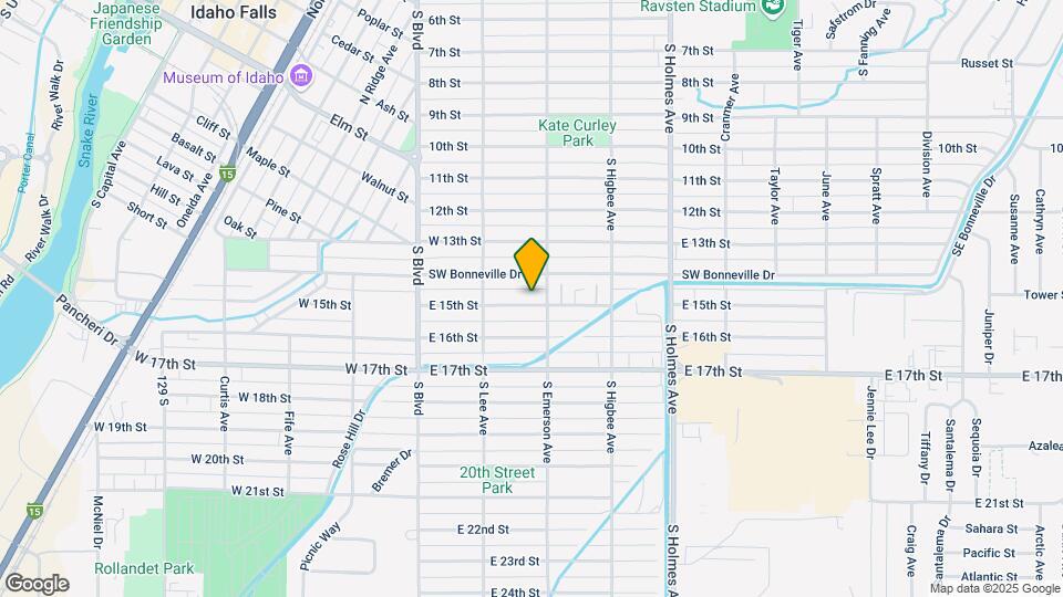 275 E 15th St Map and Location Details