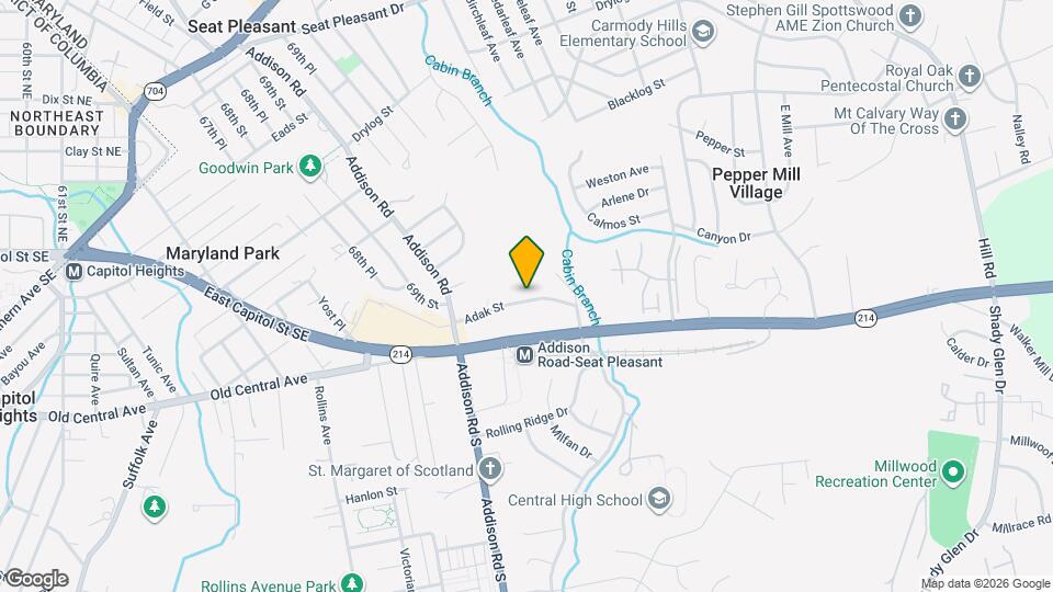 6514 Adak St Map and Location Details