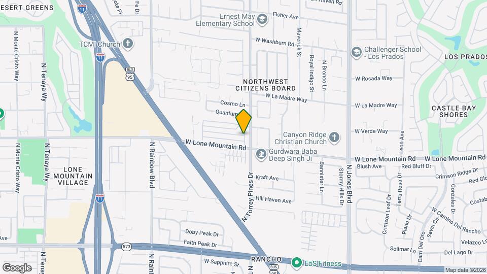 6401 Hillside Brook Ave Map and Location Details