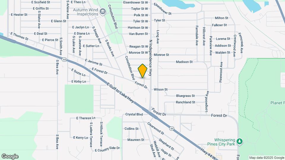 2807 Garfield St W Map and Location Details